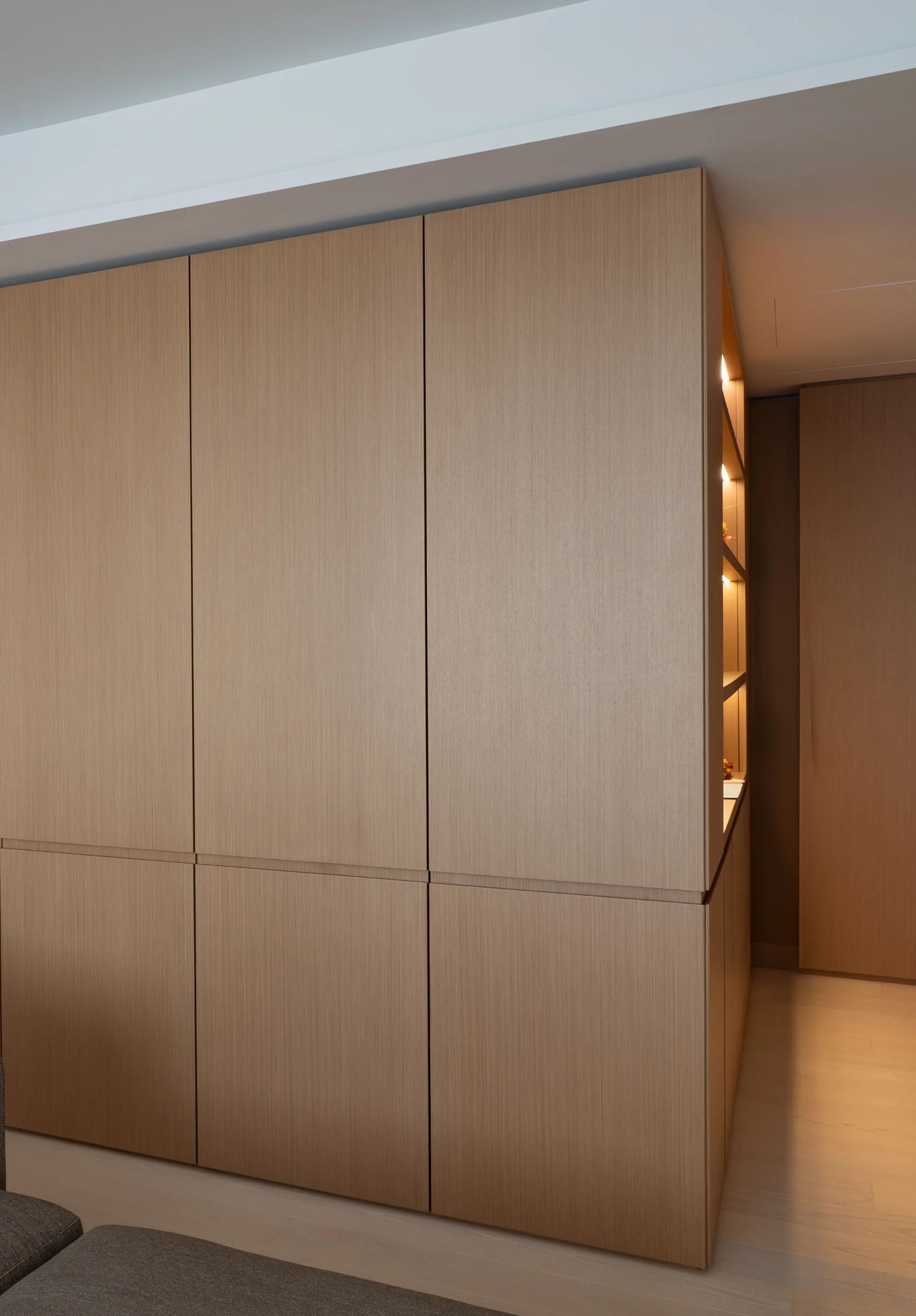 dressing bois clair placards integres