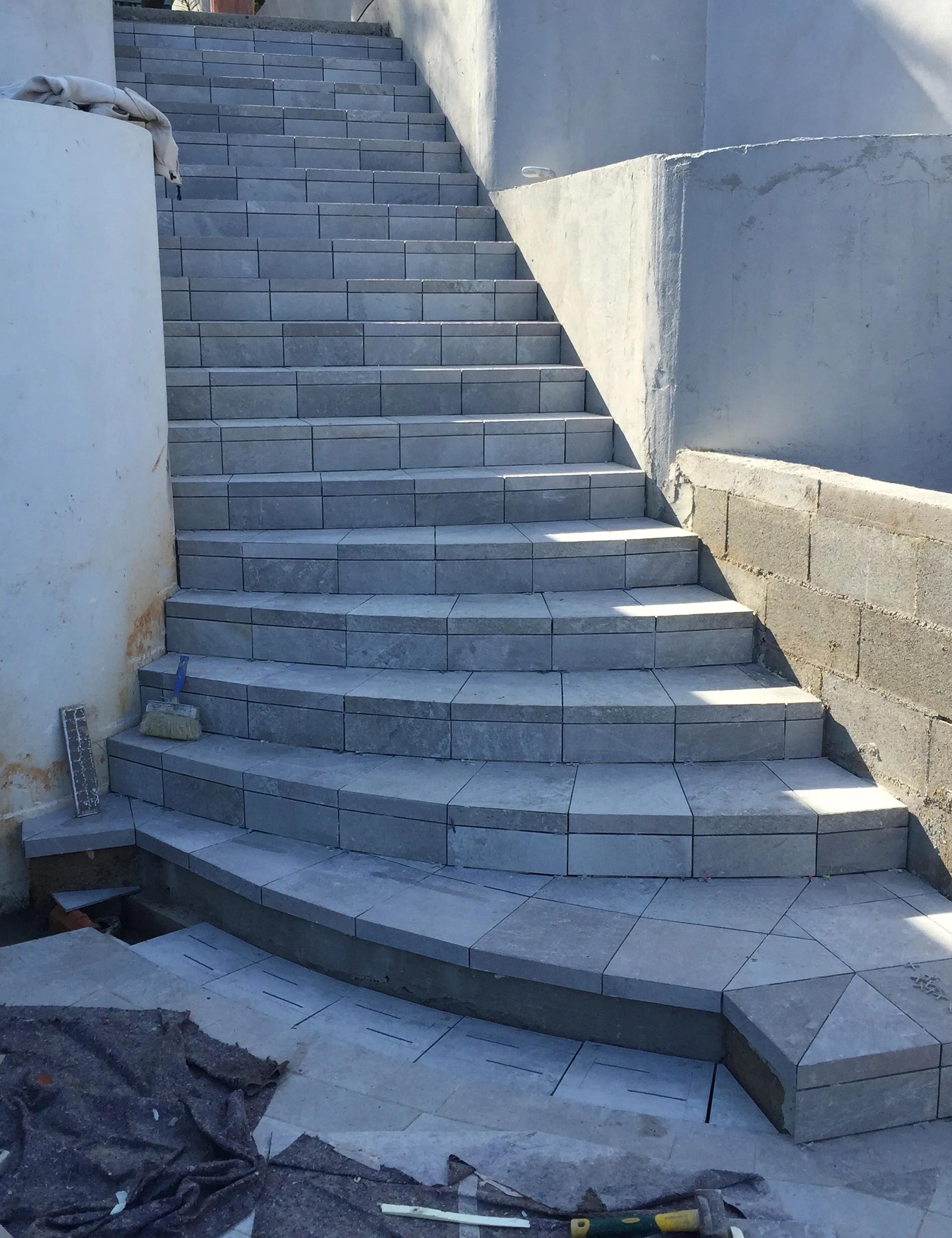 escalier extérieur