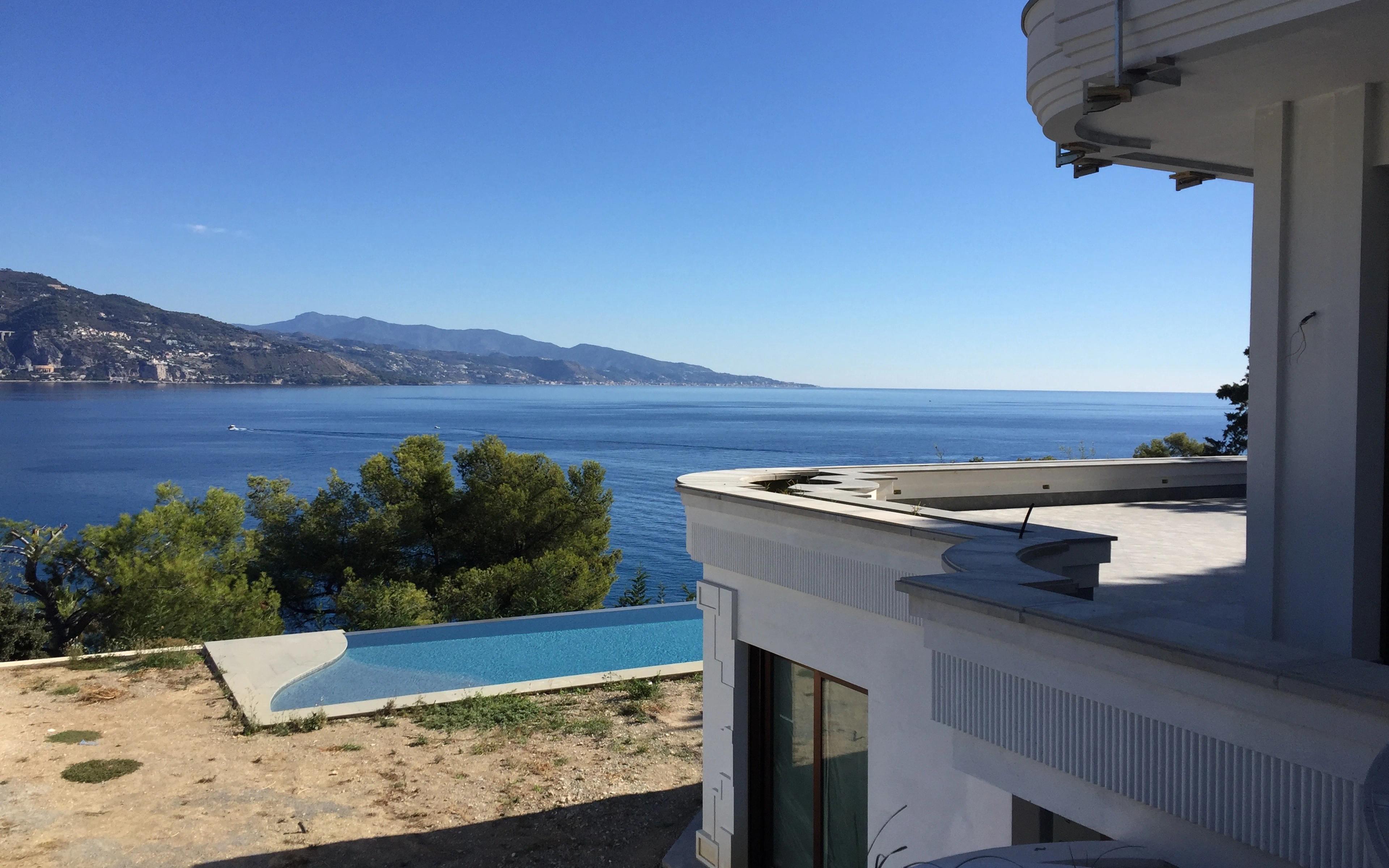 villa luxe vue sur mer